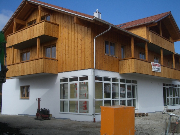 residential and commercial building, Fischhaber, Bad Toelz
